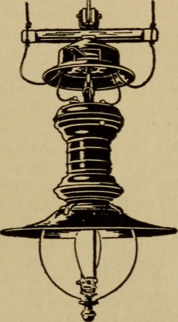 An illustration from Lessons in practical electricity; principles, experiments, and arithmetical problems; over four hundred illustrations; an elementary text book, 1909, leaf 440