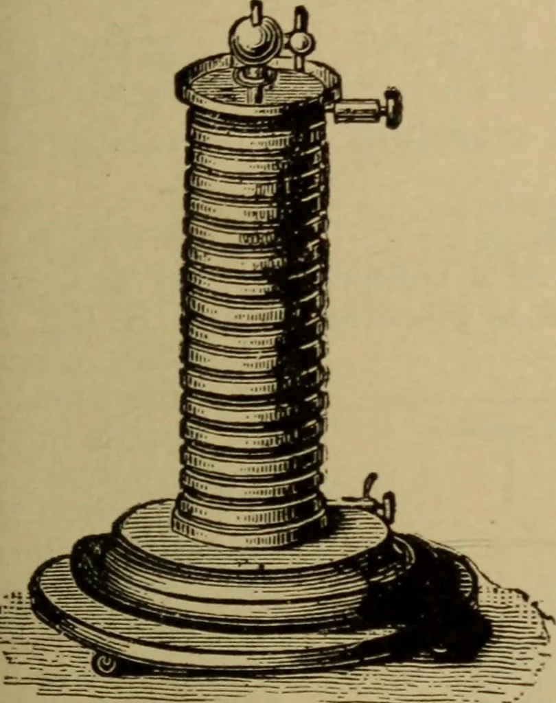 An illustration from Lessons in practical electricity; principles, experiments, and arithmetical problems; over four hundred illustrations; an elementary text book, 1909, leaf 72