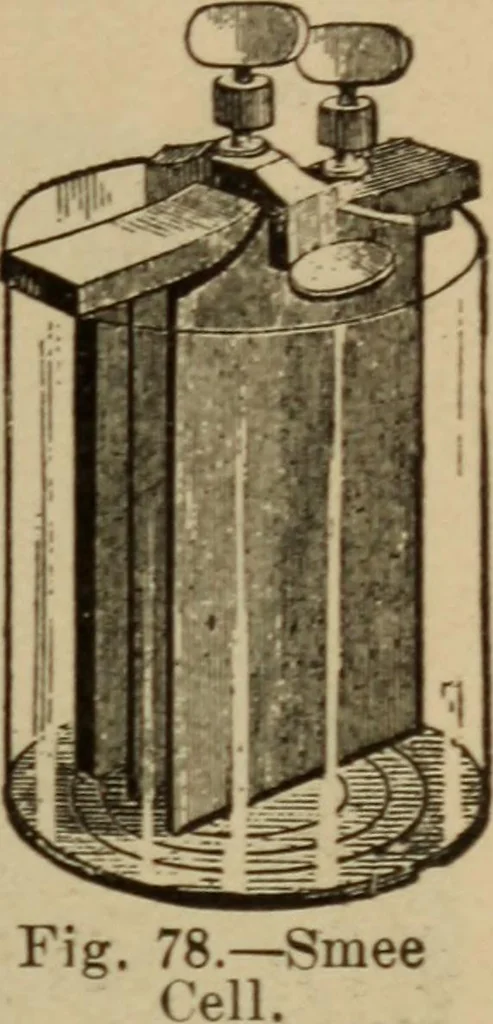 An illustration from Lessons in practical electricity; principles, experiments, and arithmetical problems; over four hundred illustrations; an elementary text book, 1909, leaf 84