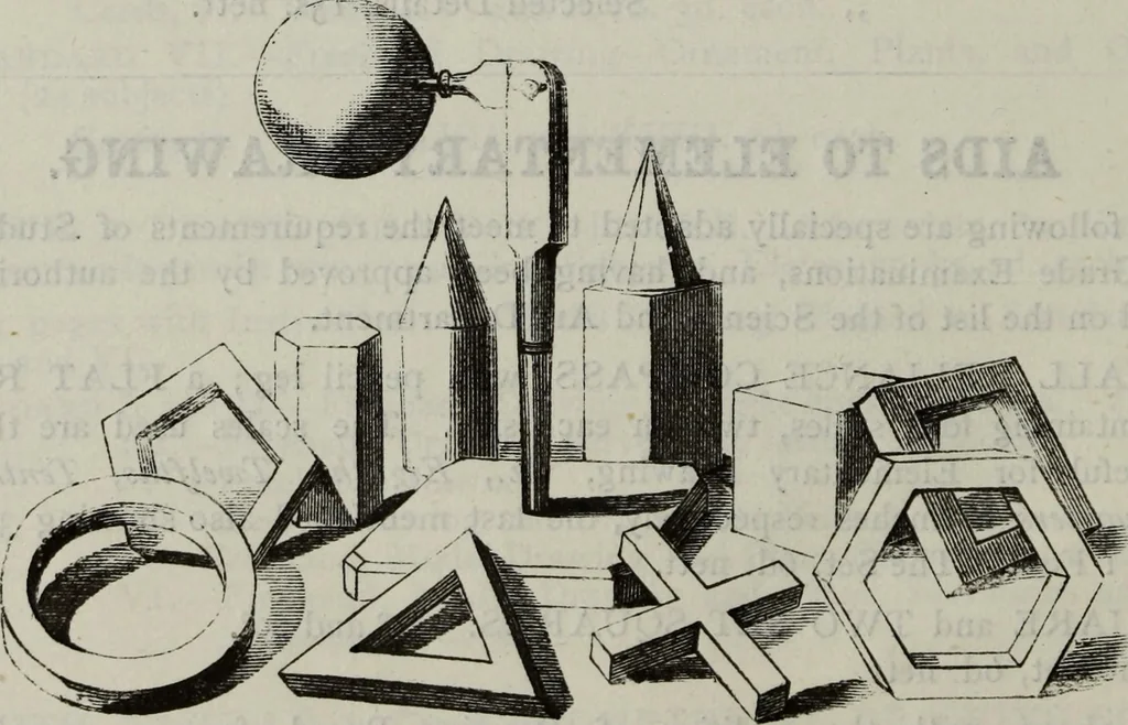 An illustration from Lessons on decorative design, 1888, leaf 213