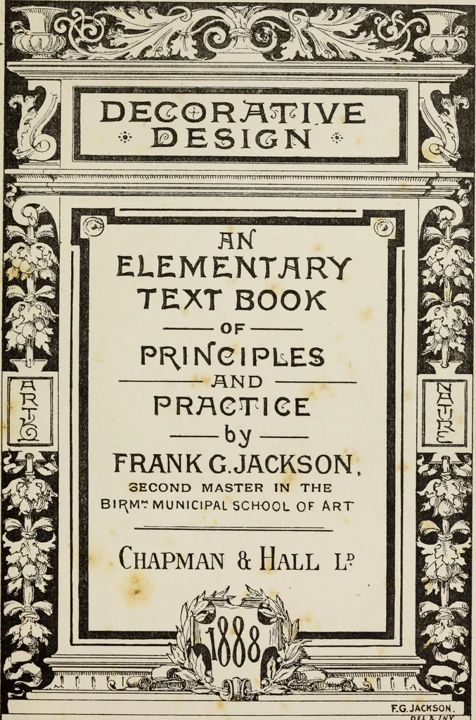 An illustration from Lessons on decorative design, 1888, leaf 6