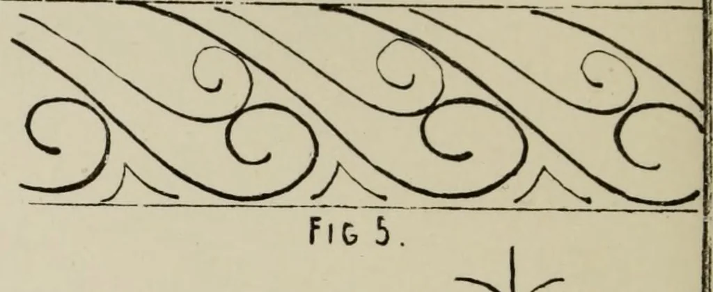 An illustration from Lessons on decorative design, 1888, leaf 75
