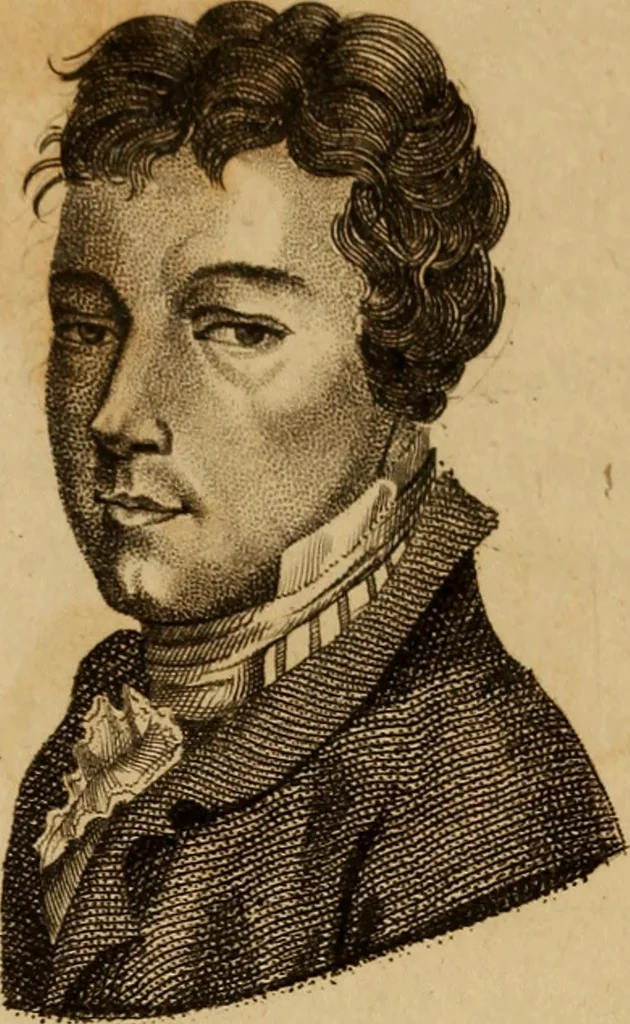 An illustration from Les sympathies;, 1813, leaf 107