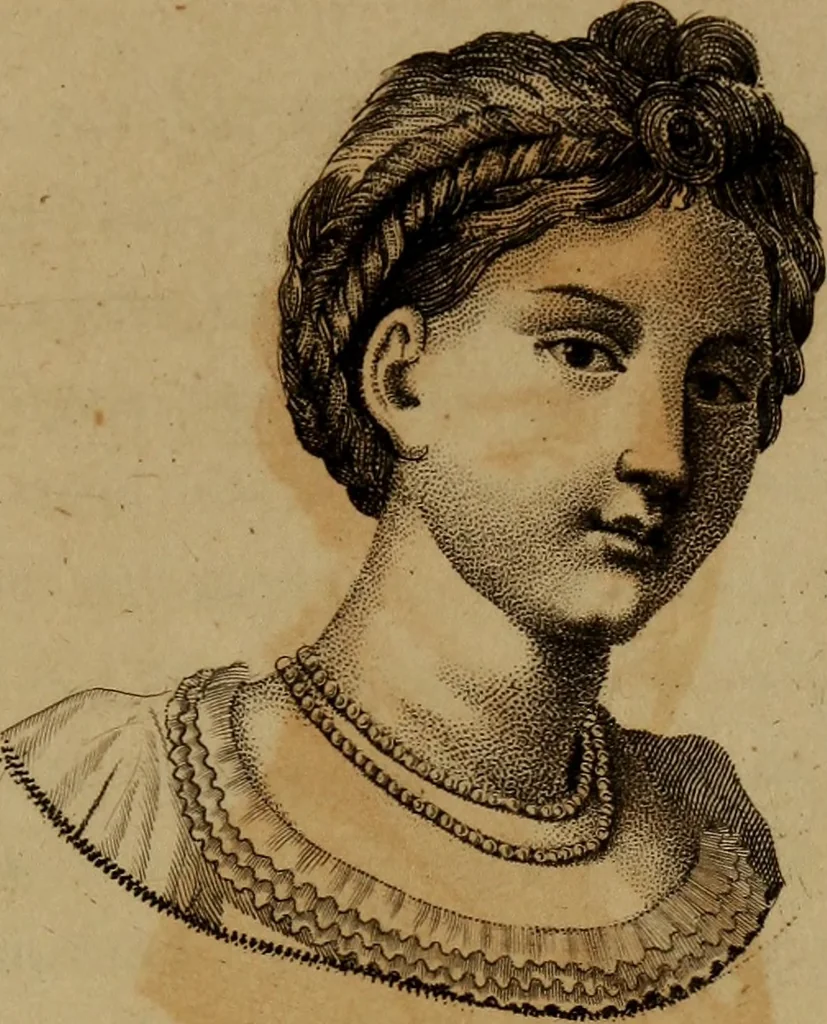 An illustration from Les sympathies;, 1813, leaf 108