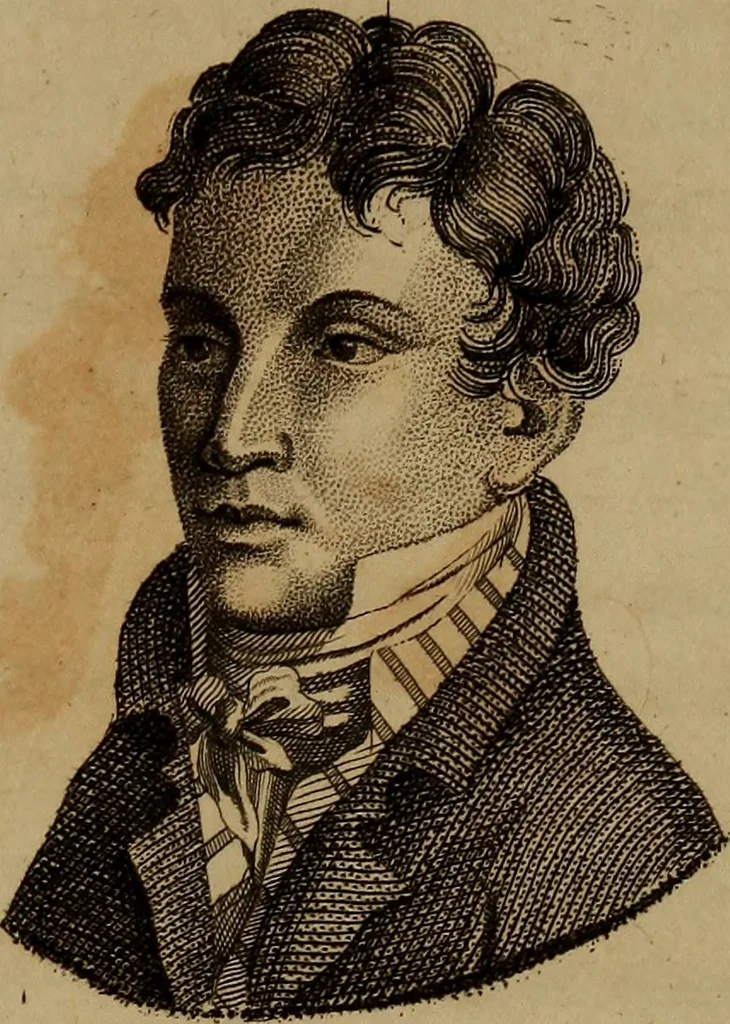 An illustration from Les sympathies;, 1813, leaf 120