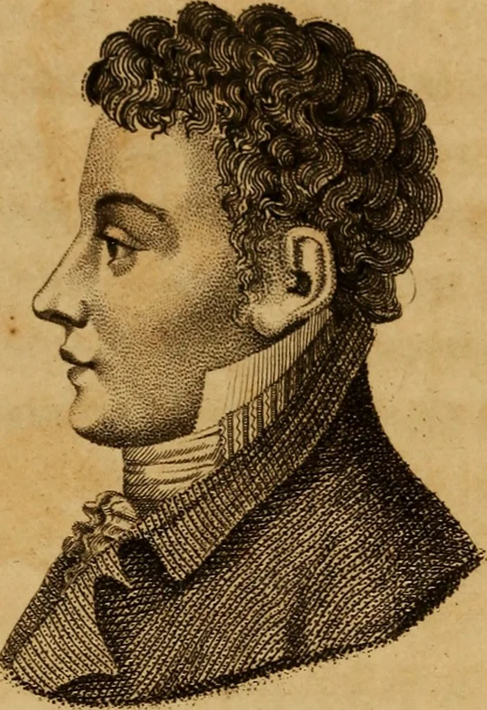 An illustration from Les sympathies;, 1813, leaf 39