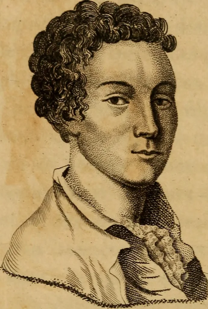 An illustration from Les sympathies;, 1813, leaf 63