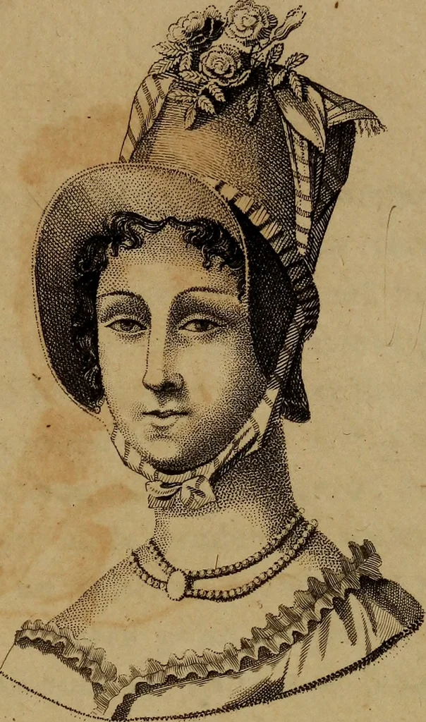 An illustration from Les sympathies;, 1813, leaf 64