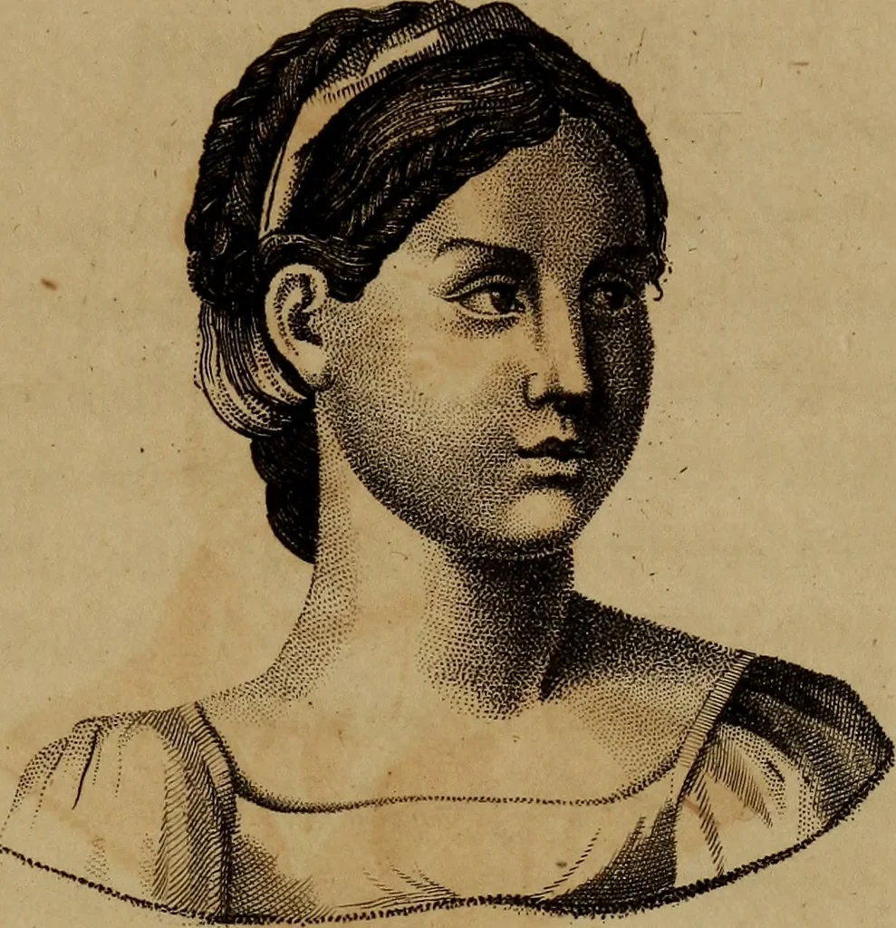 An illustration from Les sympathies;, 1813, leaf 70