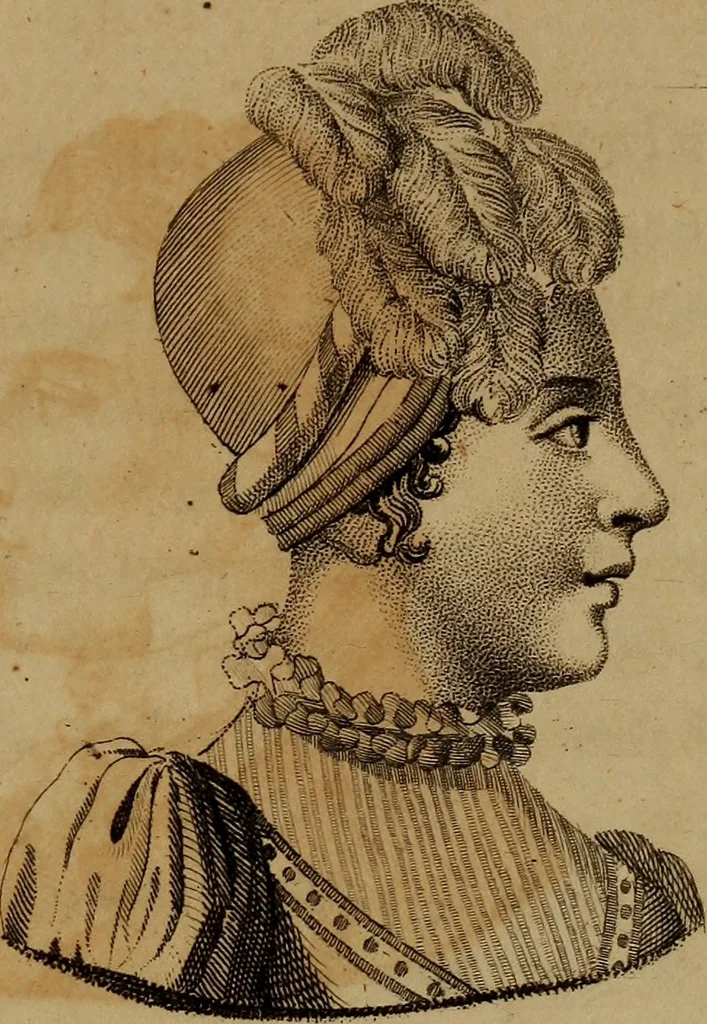 An illustration from Les sympathies;, 1813, leaf 94