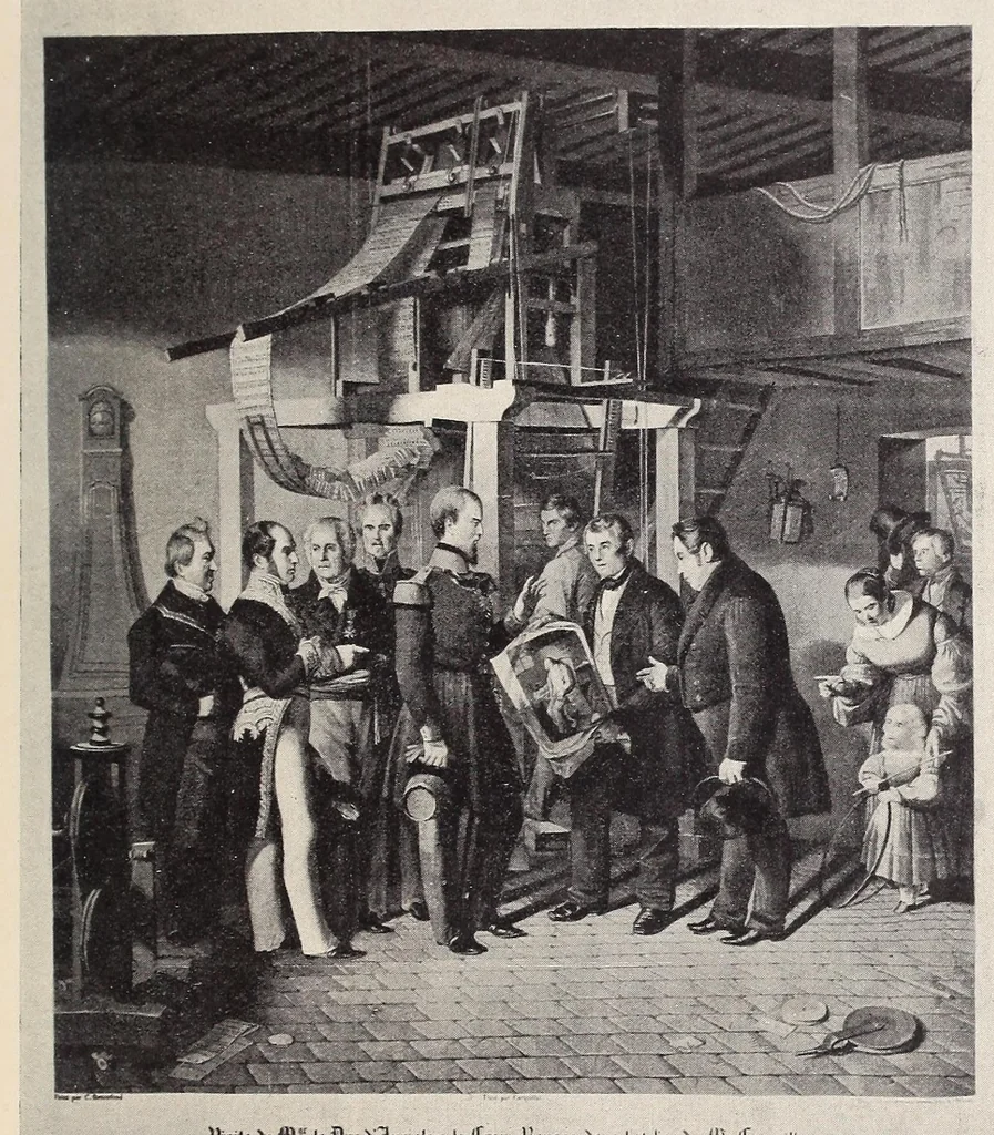 An illustration from Les Tableaux tissés de la Fabrique lyonnaise : exposition, grand salon de la bibliothèque, 1922, 1922, leaf 43
