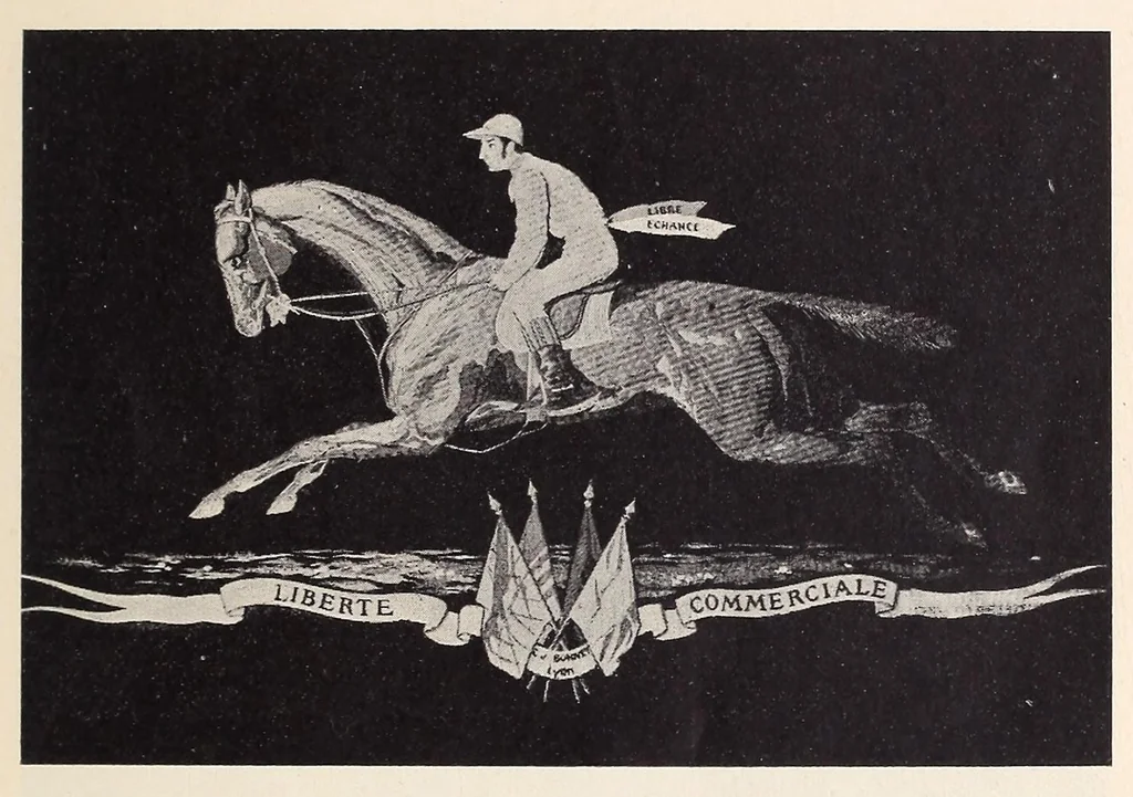 An illustration from Les Tableaux tissés de la Fabrique lyonnaise : exposition, grand salon de la bibliothèque, 1922, 1922, leaf 55