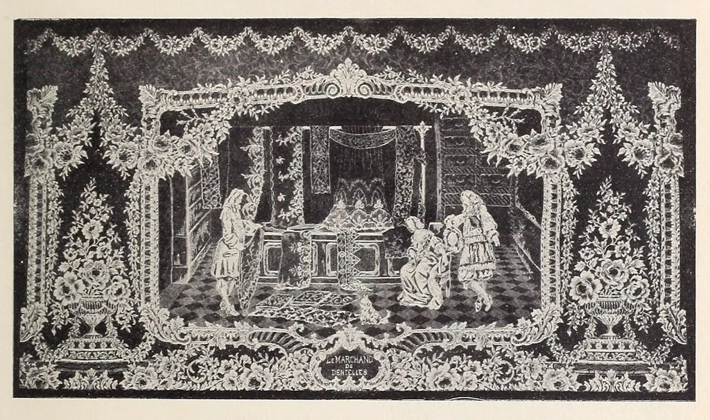An illustration from Les Tableaux tissés de la Fabrique lyonnaise : exposition, grand salon de la bibliothèque, 1922, 1922, leaf 61