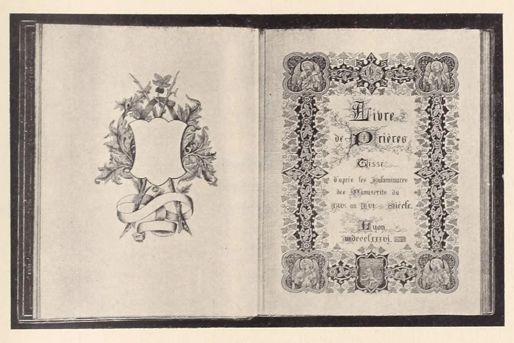 An illustration from Les Tableaux tissés de la Fabrique lyonnaise : exposition, grand salon de la bibliothèque, 1922, 1922, leaf 67