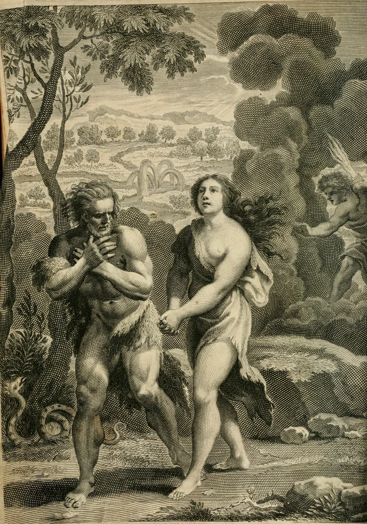 An illustration from Les Tableavx de la penitence, 1654, leaf 19