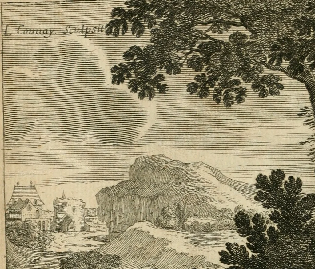 An illustration from Les Tableavx de la penitence, 1654, leaf 403