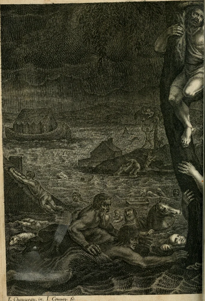 An illustration from Les Tableavx de la penitence, 1654, leaf 45