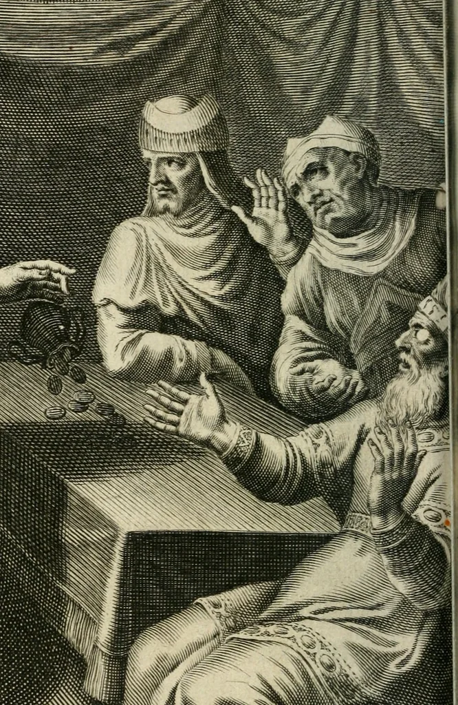 An illustration from Les Tableavx de la penitence, 1654, leaf 525