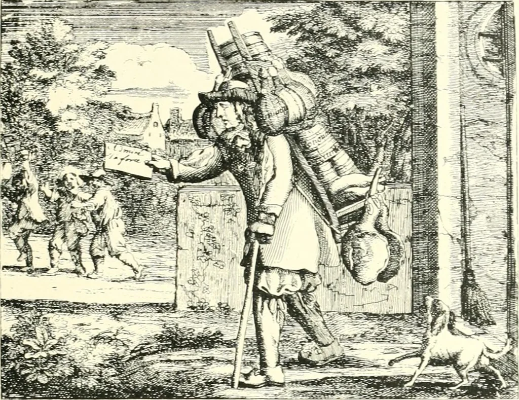 An illustration from L'estampe satirique et la caricature en France au 18e siècle; préf. de Maurice Tourneux, 1910, leaf 28