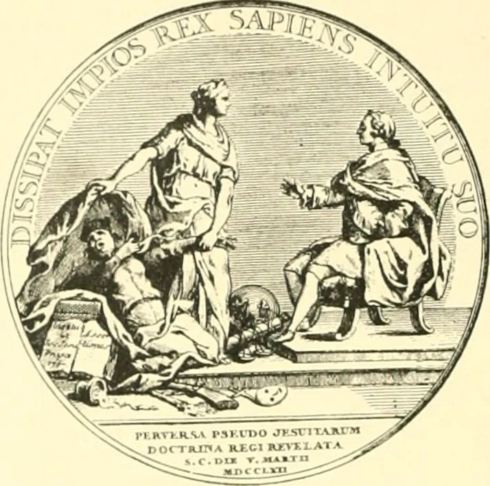 An illustration from L'estampe satirique et la caricature en France au 18e siècle; préf. de Maurice Tourneux, 1910, leaf 41
