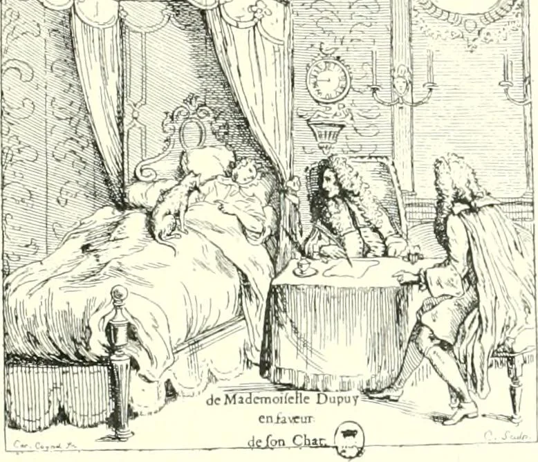 An illustration from L'estampe satirique et la caricature en France au 18e siècle; préf. de Maurice Tourneux, 1910, leaf 66