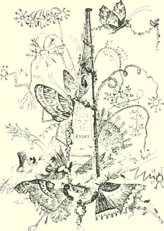 An illustration from L'estampe satirique et la caricature en France au 18e siècle; préf. de Maurice Tourneux, 1910, leaf 68