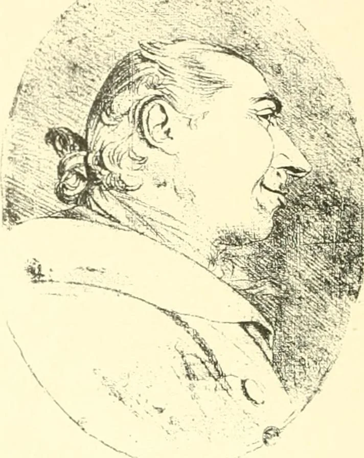 An illustration from L'estampe satirique et la caricature en France au 18e siècle; préf. de Maurice Tourneux, 1910, leaf 81