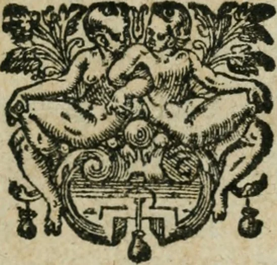 An illustration from Les tiltres d'hevr et de vertu de fev tres-chrestien Henry IIII. du nom, roy de France & de Nauarre, accommodez av noble & glorieux surnom de Grand, à luy publiquement donne pour epithete d'honneur apres sa mort, 1610, leaf 4