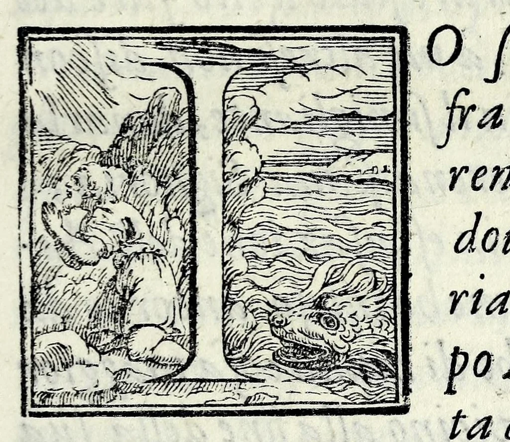 An illustration from Le storie della citta di Firenze, 1584, leaf 9