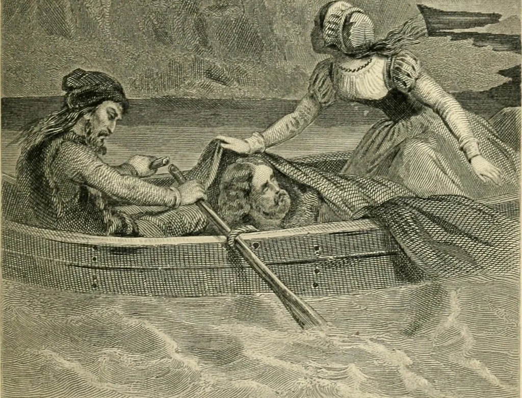 An illustration from Les tribunaux secrets : ouvrage historique, 1880, leaf 342
