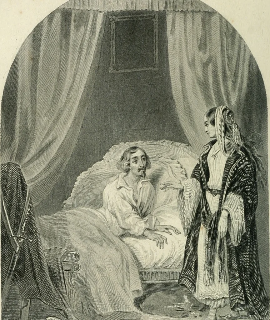 An illustration from Les tribunaux secrets : ouvrage historique, 1880, leaf 197