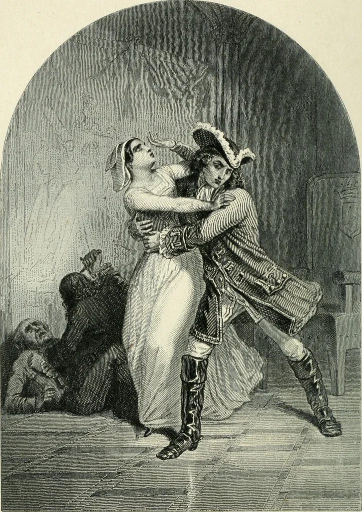 An illustration from Les tribunaux secrets : ouvrage historique, 1880, leaf 365