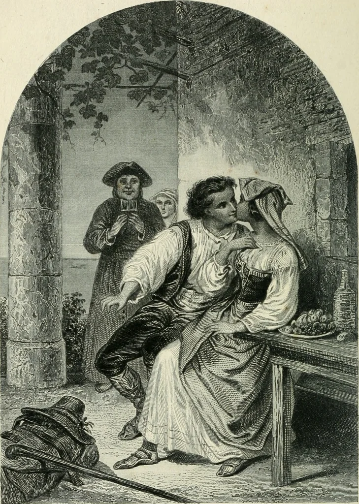 An illustration from Les tribunaux secrets : ouvrage historique, 1880, leaf 587