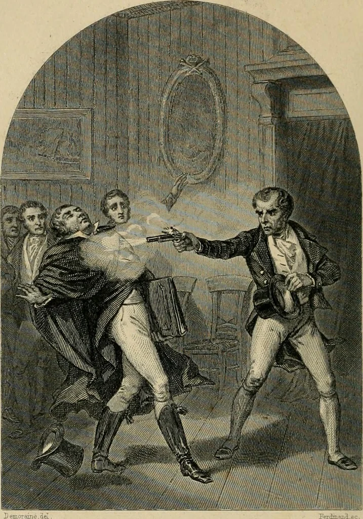 An illustration from Les tribunaux secrets : ouvrage historique, 1880, leaf 153