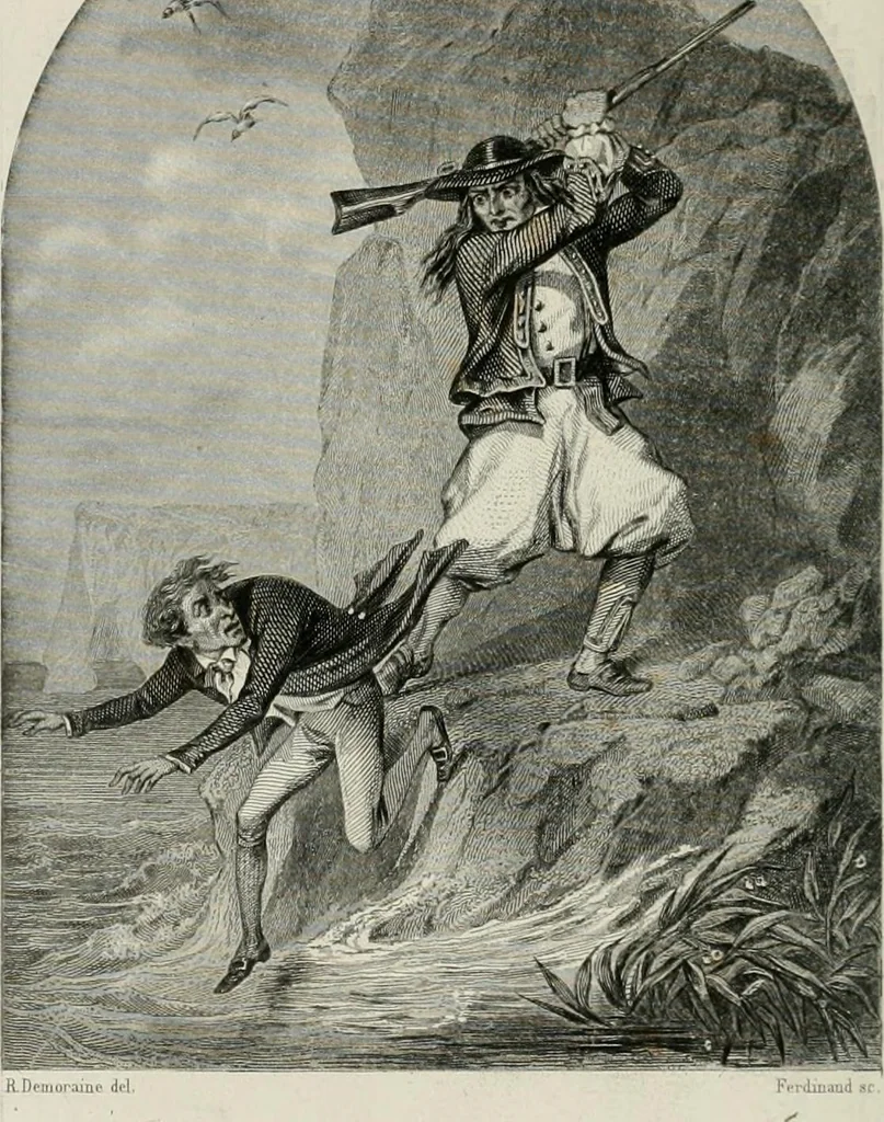 An illustration from Les tribunaux secrets : ouvrage historique, 1880, leaf 521