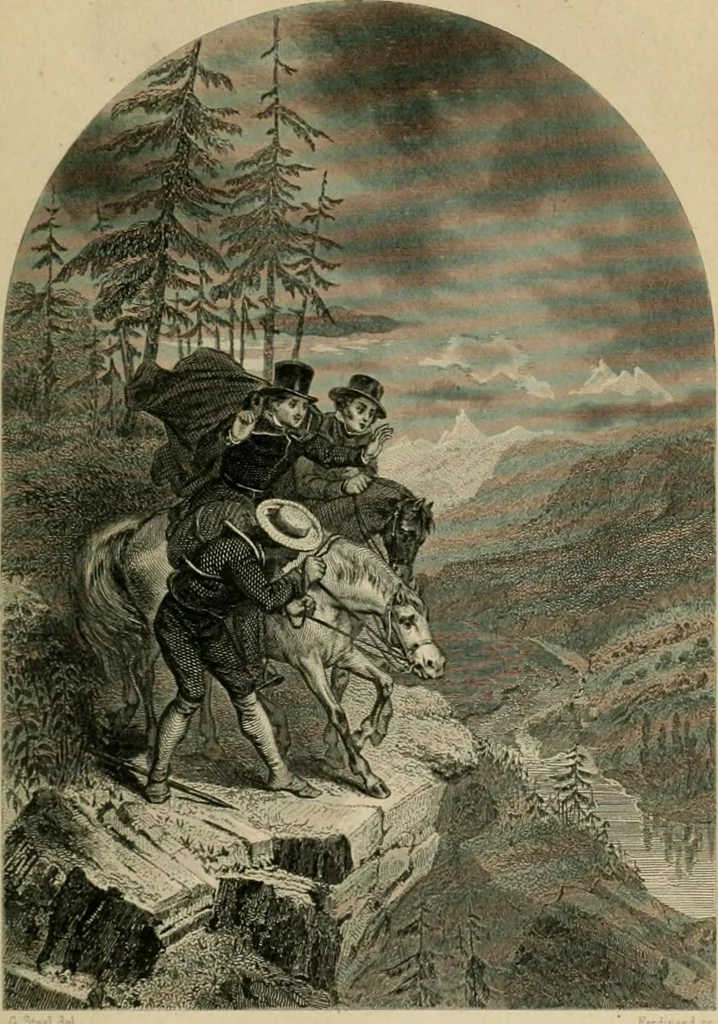 An illustration from Les tribunaux secrets : ouvrage historique, 1880, leaf 574