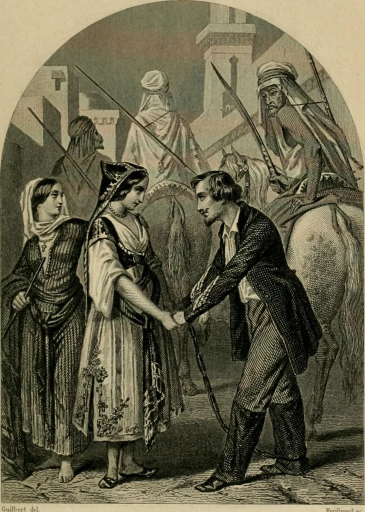 An illustration from Les tribunaux secrets : ouvrage historique, 1880, leaf 704