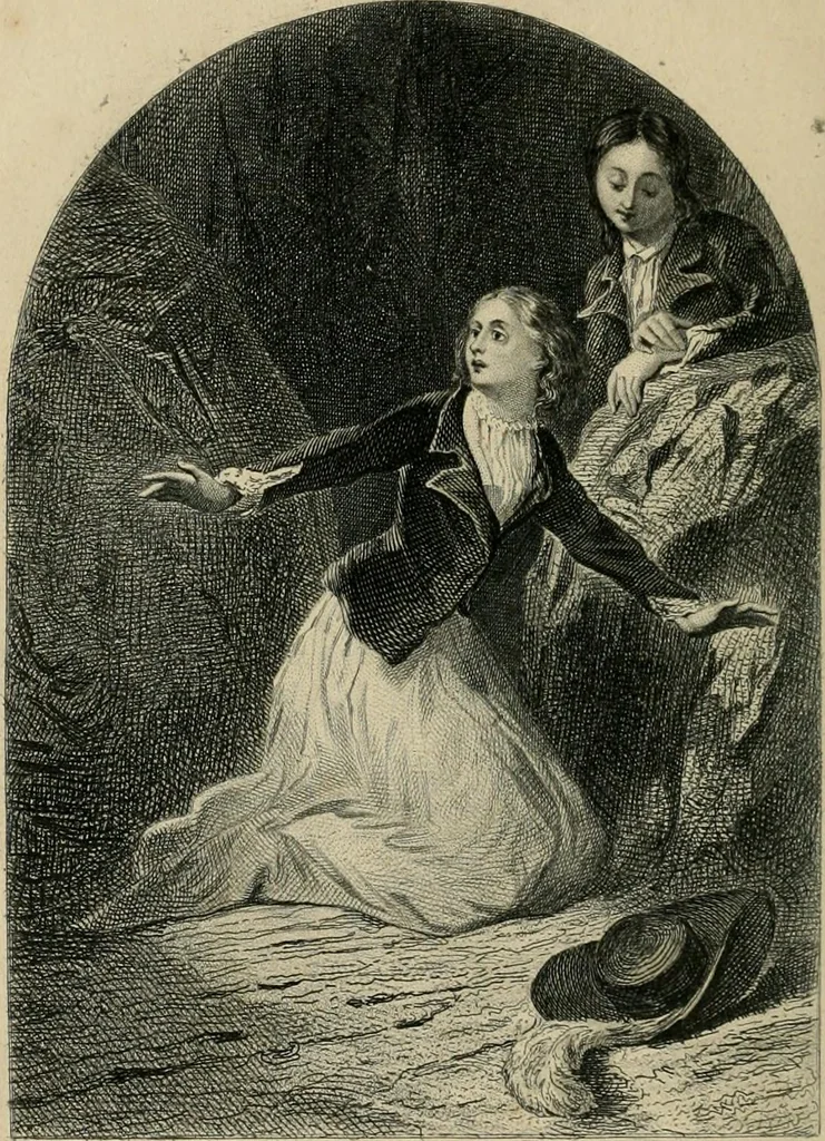 An illustration from Les tribunaux secrets : ouvrage historique, 1880, leaf 91