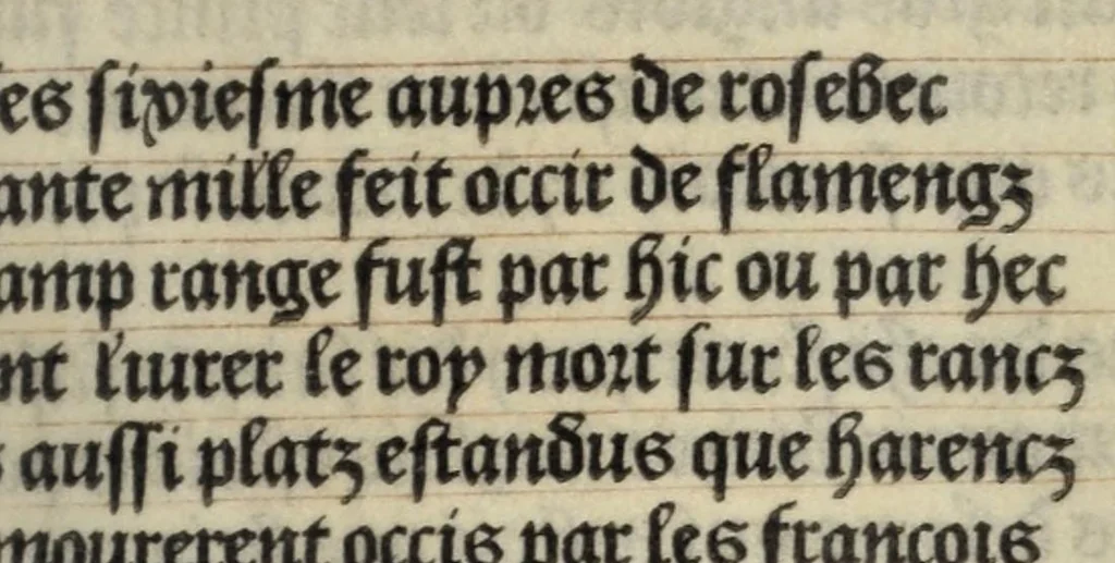 An illustration from Les triu[m]phes de fra[n]ce, 1508, leaf 101