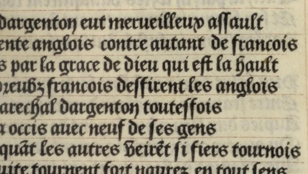 An illustration from Les triu[m]phes de fra[n]ce, 1508, leaf 101