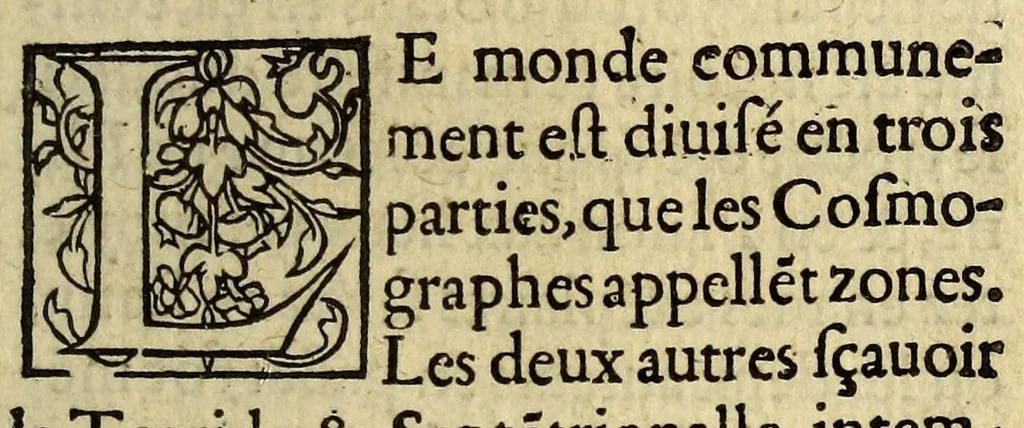 An illustration from Les trois liures de l'histoire des Indes, acomplie de plusieurs choses memorables,, 1555, leaf 15