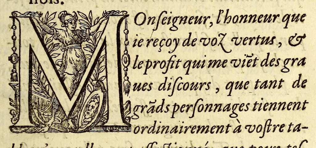 An illustration from Les trois mondes, 1582, leaf 11