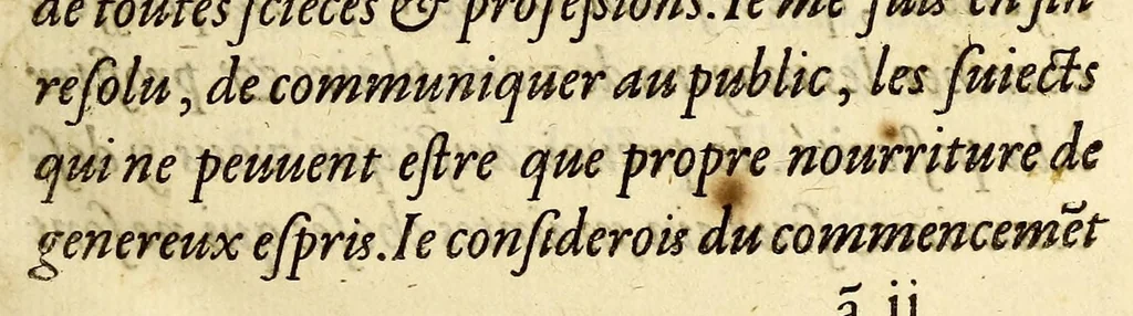 An illustration from Les trois mondes, 1582, leaf 11