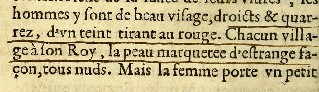 An illustration from Les trois mondes., 1582, leaf 234