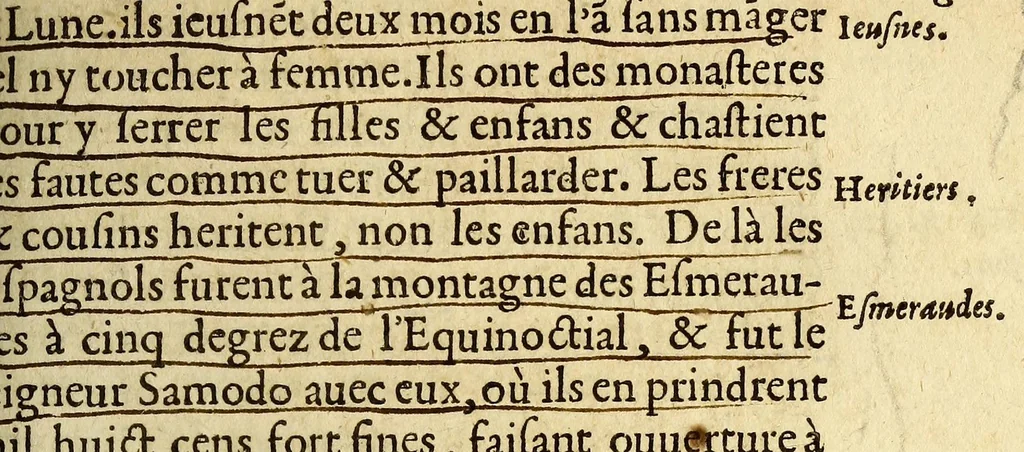 An illustration from Les trois mondes., 1582, leaf 283