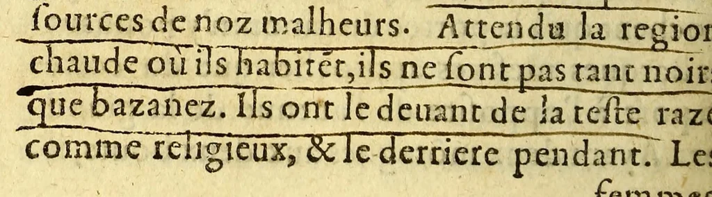 An illustration from Les trois mondes., 1582, leaf 304