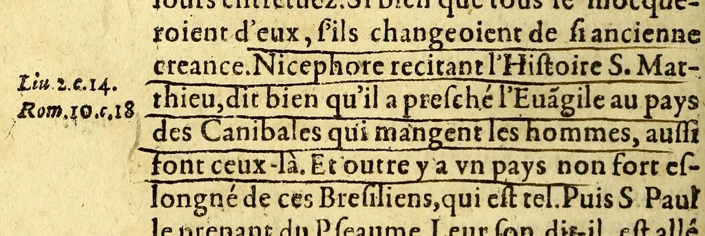 An illustration from Les trois mondes., 1582, leaf 314