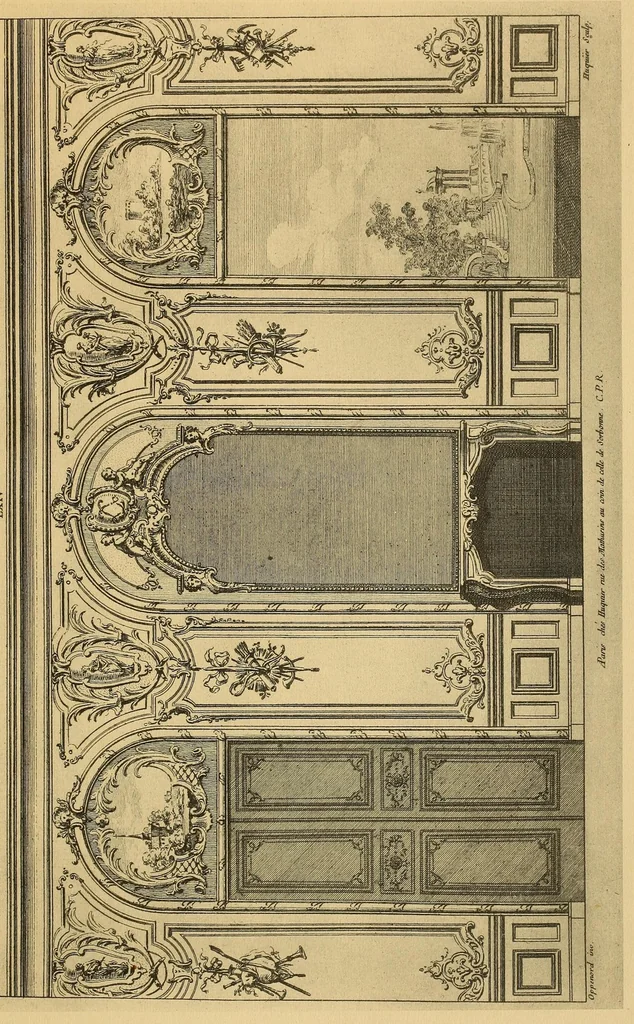 An illustration from Le style Louis XV, 1920, leaf 23