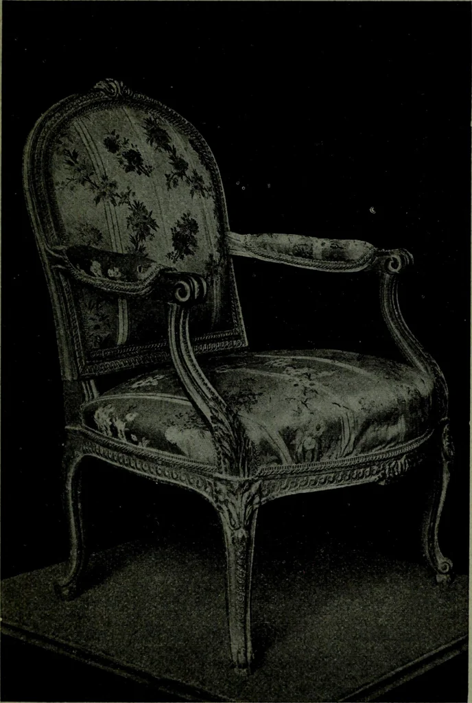 An illustration from Le style Louis XVI : ouvrage orne de 160 gravures environ, 1900, leaf 100