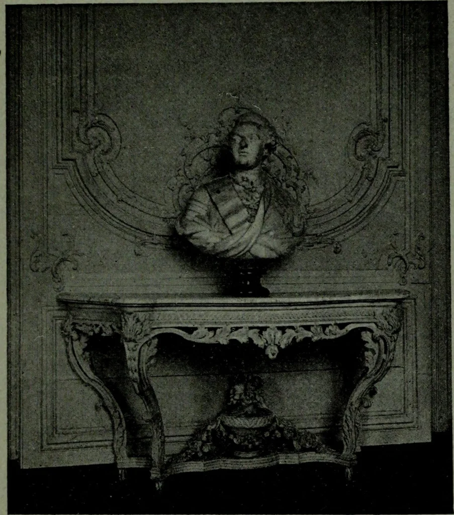 An illustration from Le style Louis XVI : ouvrage orne de 160 gravures environ, 1900, leaf 102